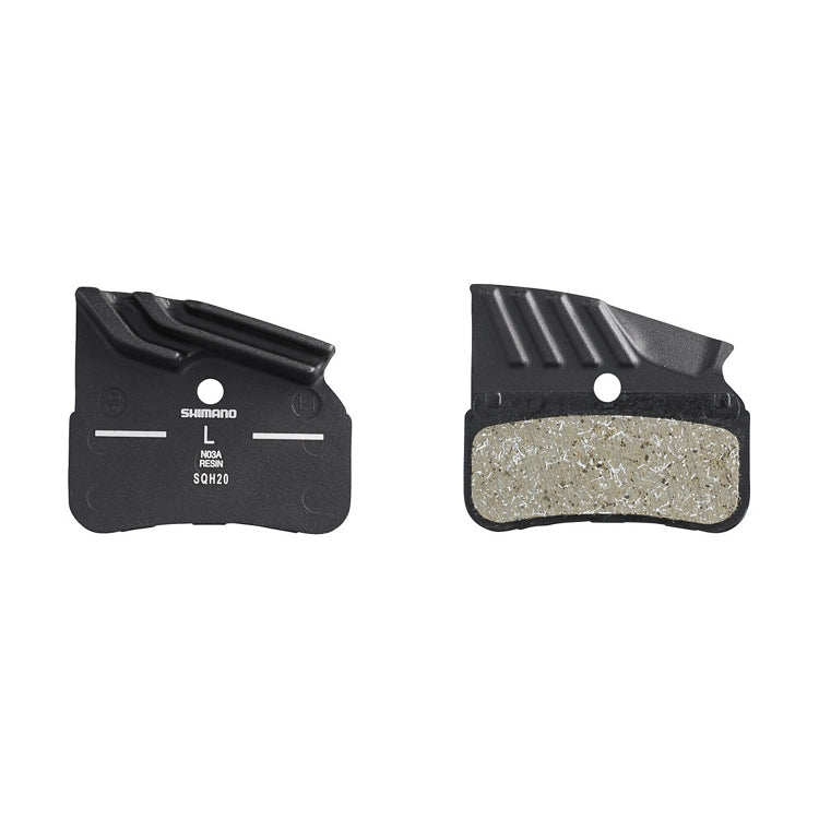 Shimano N03A Finned Resin Disc Brake Pad with Spring